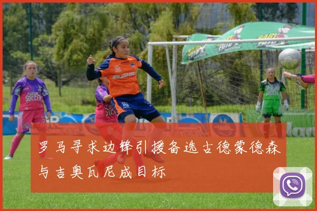 罗马寻求边锋引援备选古德蒙德森与吉奥瓦尼成目标